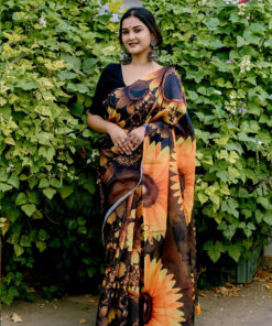 Sunflower Saree