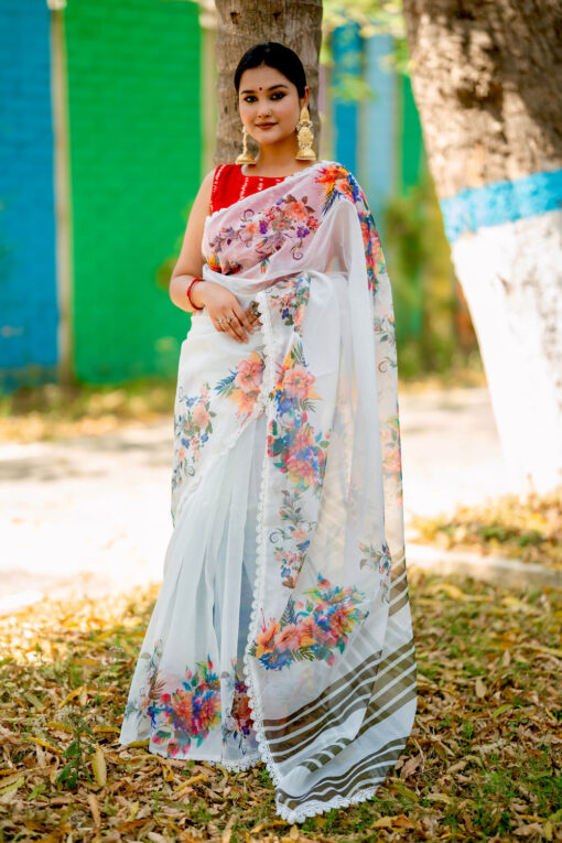 Rongdhonu  | Tangail Silk Saree
