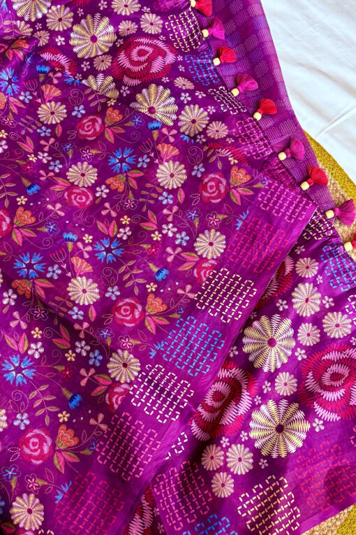 Maloti | Tangail Silk Saree - Image 2