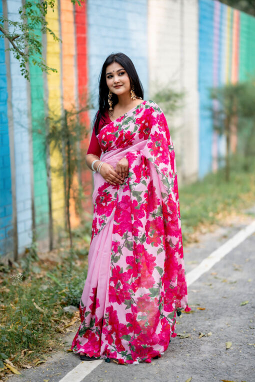 Baganbilash | Susmita Silk Saree - Image 4