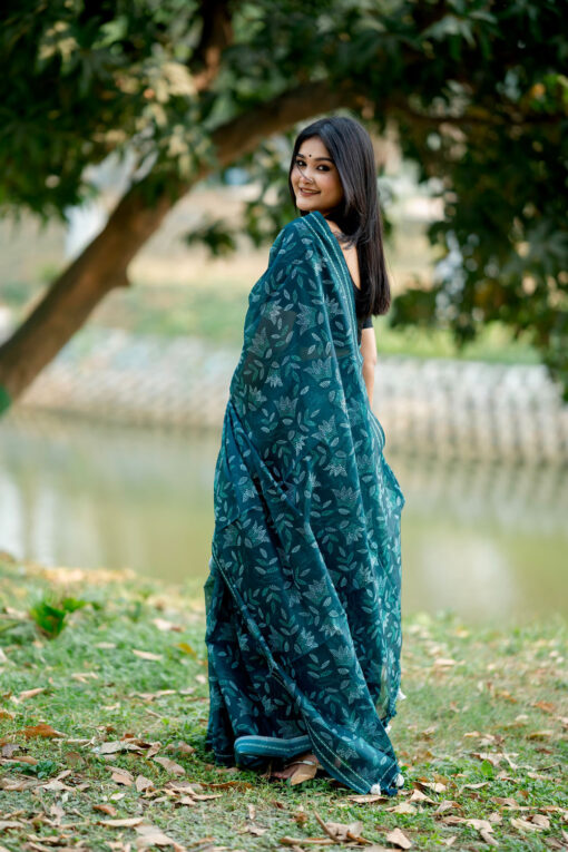 Nakshi  | Tangail Silk Saree - Image 2
