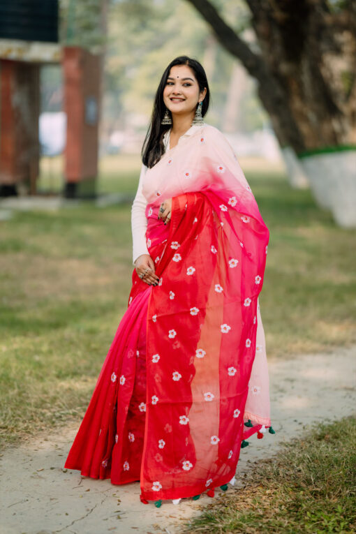 Nayontara Embroidery |  Tangail Silk Saree