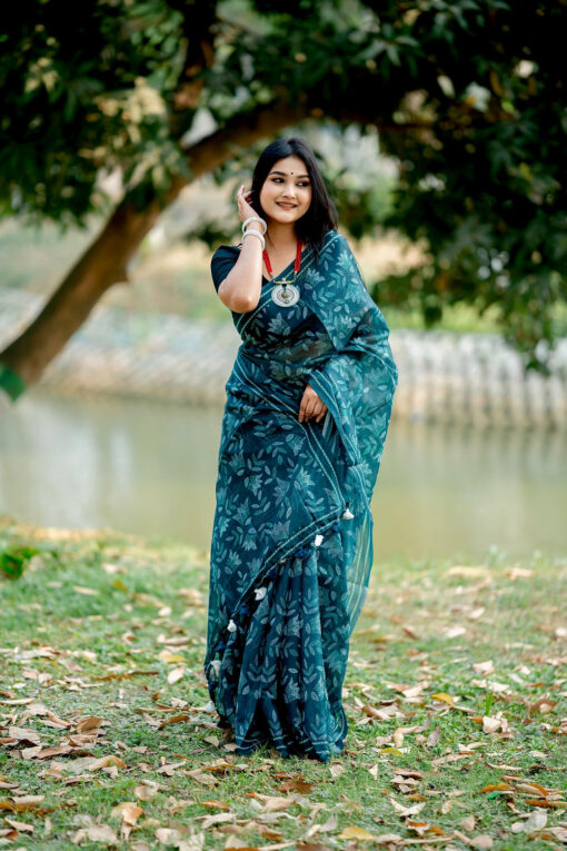 Nakshi  | Tangail Silk Saree