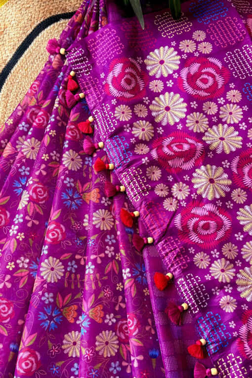 Maloti | Tangail Silk Saree - Image 3