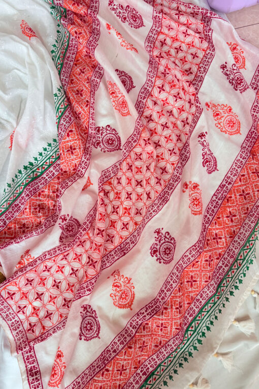 Shurvo | Handwork Blockprint Saree - Image 5