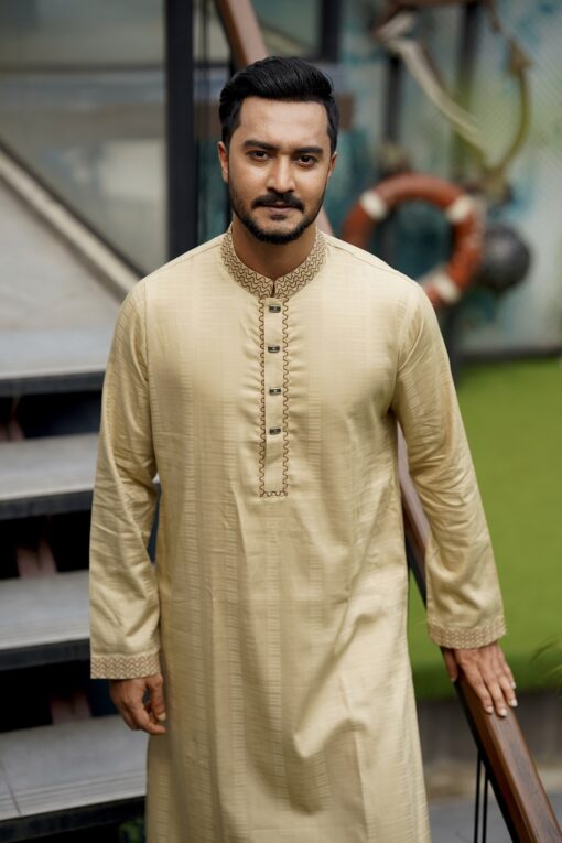 Light Brown Panjabi - Image 6